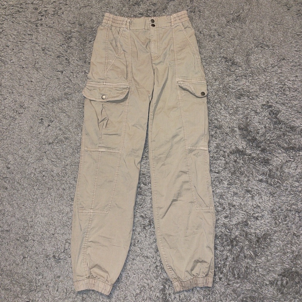 Tan Cargo Pants